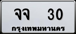 ทะเบียนรถ จจ 30 ผลรวม 15