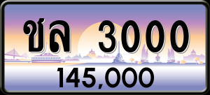 ทะเบียนรถ ชล 3000 ผลรวม 0